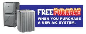 free furnace when you purchase a new ac system graphic